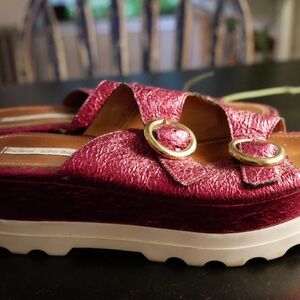 & Other Stories Platform Leather Sandals